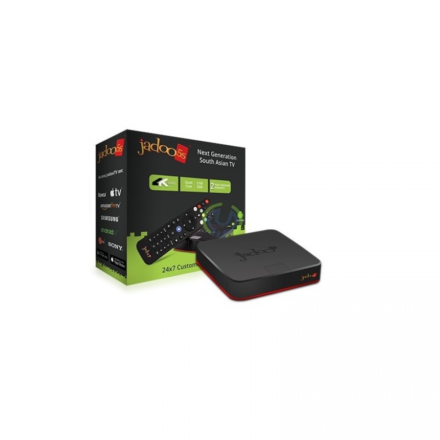 JADOO 5S IPTV Box, 4K ULTRA HD QUAD CORE