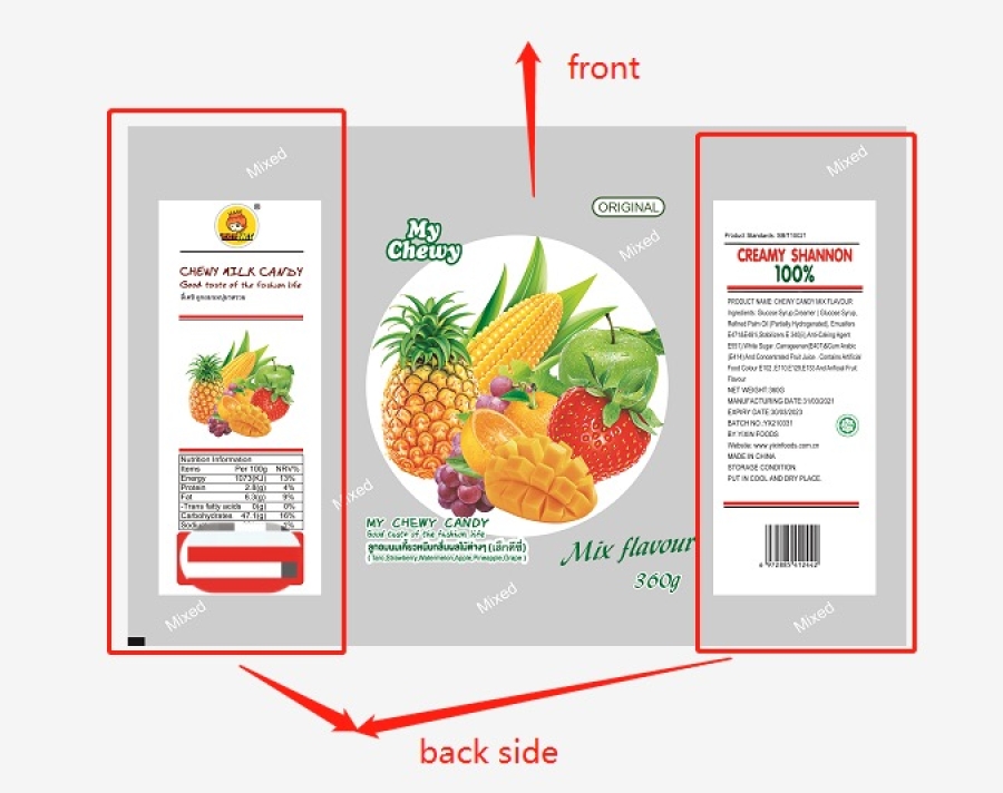 Chewy Fruit & Chocolate